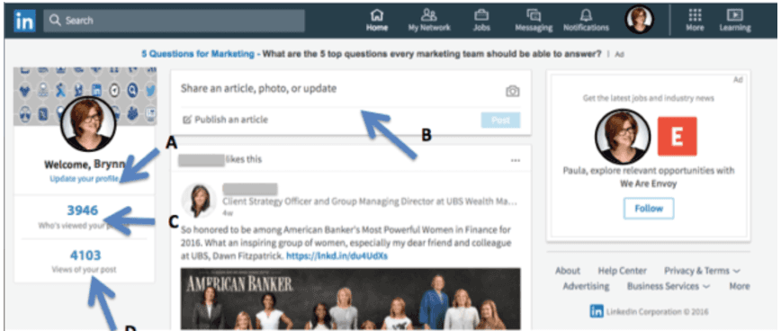 linkedin nouvelle interface olivier aloccio wsi